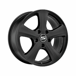 MSW 19 Van 16x6.5" 5x118 ET48, Flat Black