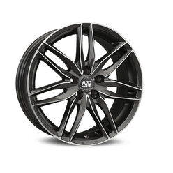 MSW 24 15x6.5" 4x100 ET37, Gunmetal Full Polished