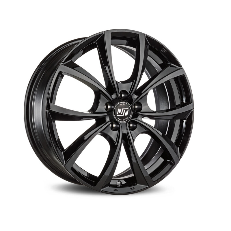 MSW 27 18x7.5" 5x112 ET48, Gloss Black