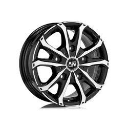 MSW 48 Van 16x6.5" 5x118 ET55, Black Full Polished