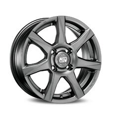 MSW 77 14x5" 4x100 ET35, Flat Dark Grey