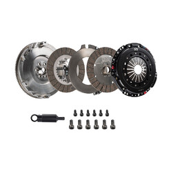 DKM Stage 4 Twin Clutch + Flywheel Kit for BMW 335i E9X N55 (10-13)