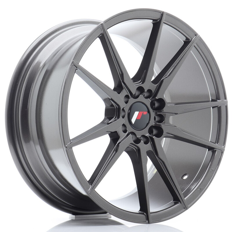 Japan Racing JR-21 18x8.5" 5x100/120 ET35, Hyper Gray