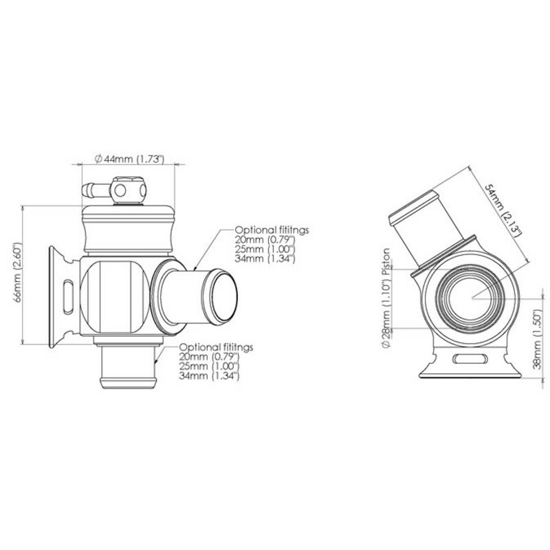 Turbosmart "Dual Port" Dump Valve (Universal)