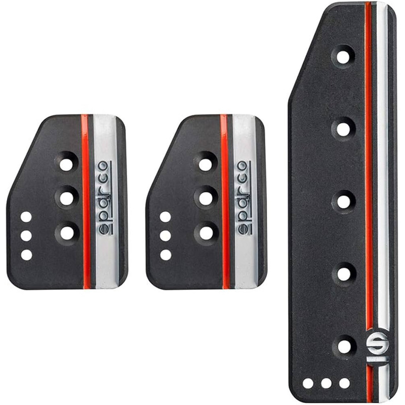 Sparco Settanta Pedals, Long Accelerator (BMW) - Black