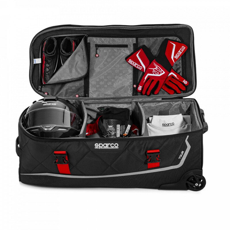 Sparco Tour Trolley Bag - Red