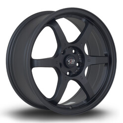 Rota GR6 18x7.5" 5x114.3 ET45, Flat Black
