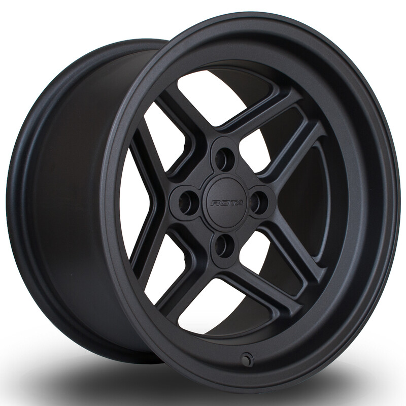 Rota TBT 15x8" 4x108 ET0, Flat Gunmetal