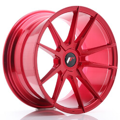 Japan Racing JR-21 Extreme Concave 18x9.5" (4 & 5 hole custom PCD) ET20-40, Red
