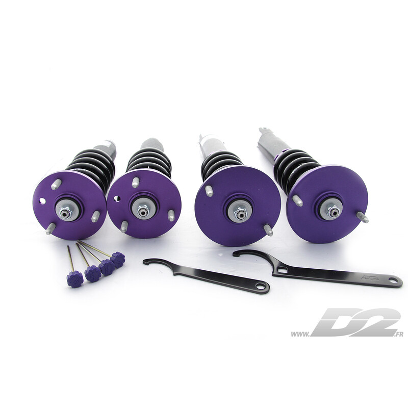 D2 Street Coilovers for Honda Accord CB (89-93)