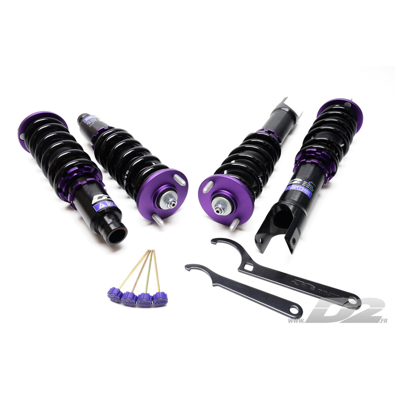 D2 Street Coilovers for Honda Civic ED / EE / EF (89-91)