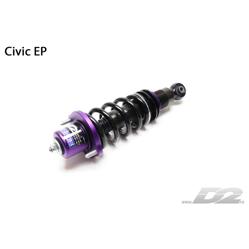 D2 Street Coilovers for Honda Civic Type R EP3 (01-05)