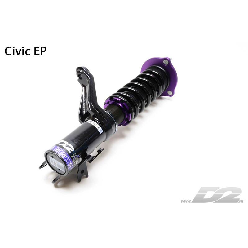 D2 Street Coilovers for Honda Civic Type R EP3 (01-05)