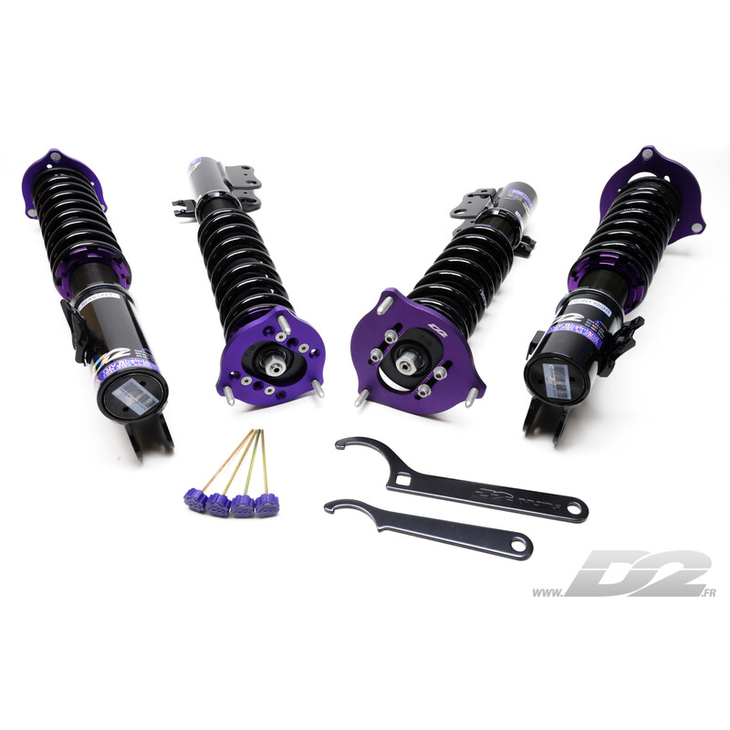 D2 Street Coilovers for Subaru Impreza WRX / STI GC & GF (92-00)