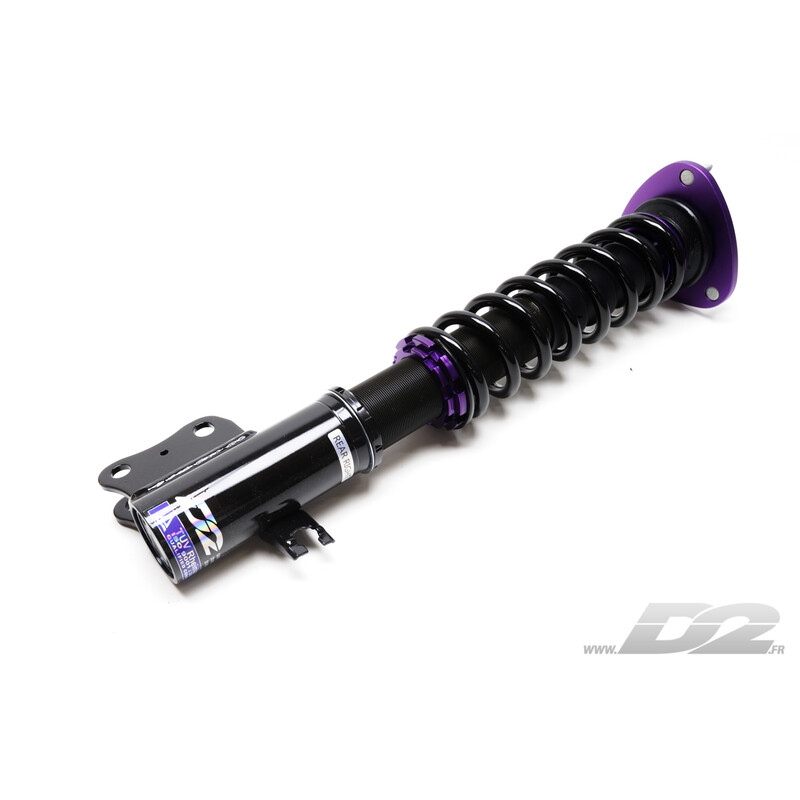 D2 Street Coilovers for Subaru Impreza WRX / STI GD & GG (5x100, 00-07)