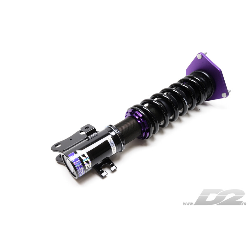 D2 Street Coilovers for Subaru Impreza WRX / STI GD & GG (5x100, 00-07)