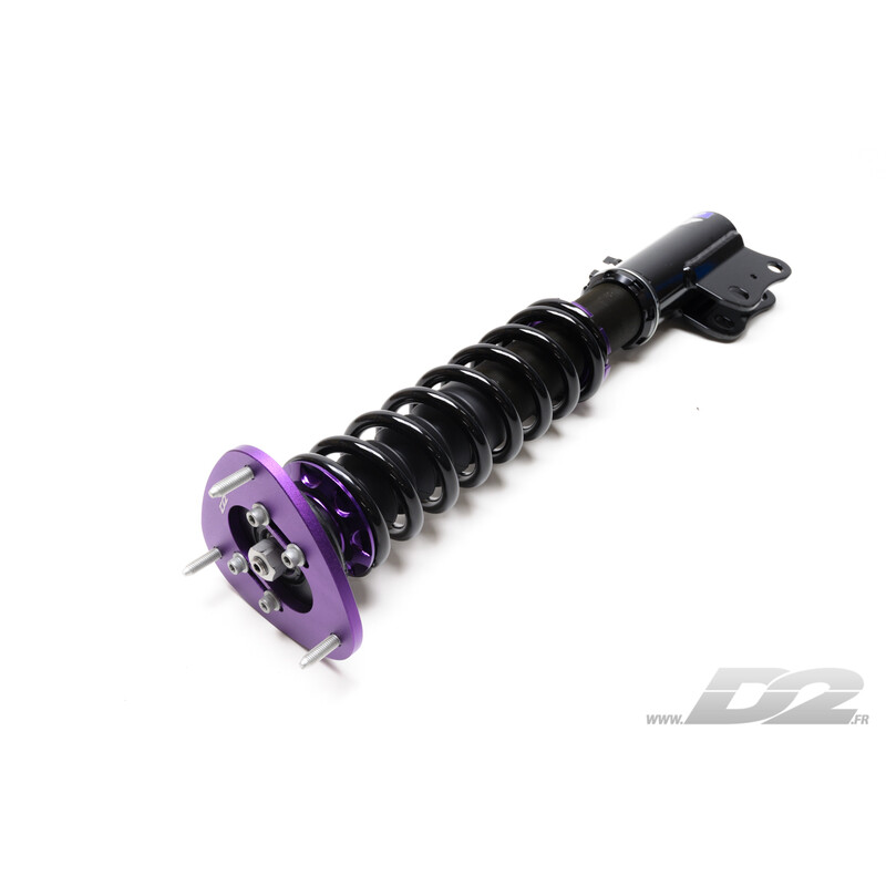 D2 Street Coilovers for Subaru Impreza WRX / STI GD & GG (5x100, 00-07)