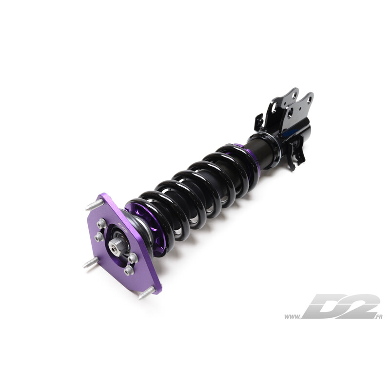 D2 Street Coilovers for Subaru Impreza WRX / STI GD & GG (5x100, 00-07)
