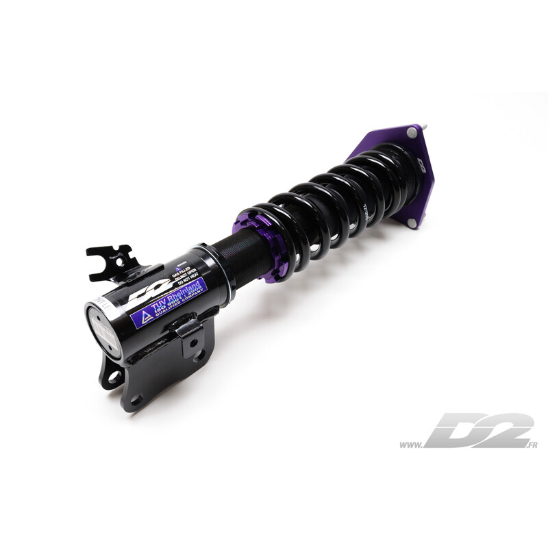 D2 Street Coilovers for Subaru Impreza WRX / STI GD & GG (5x114.3, 05-07)