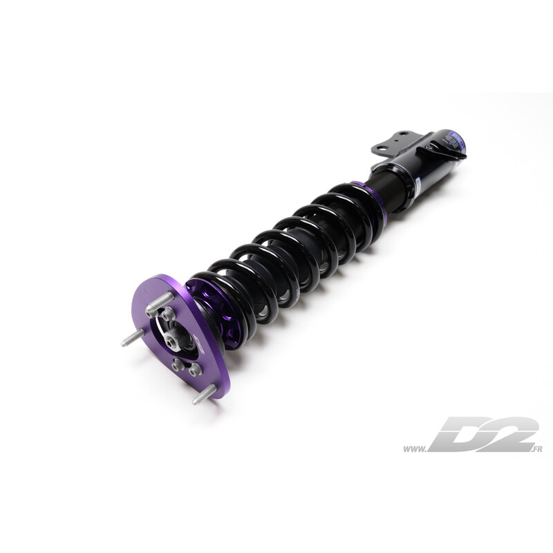 D2 Street Coilovers for Subaru Impreza WRX / STI GD & GG (5x114.3, 05-07)