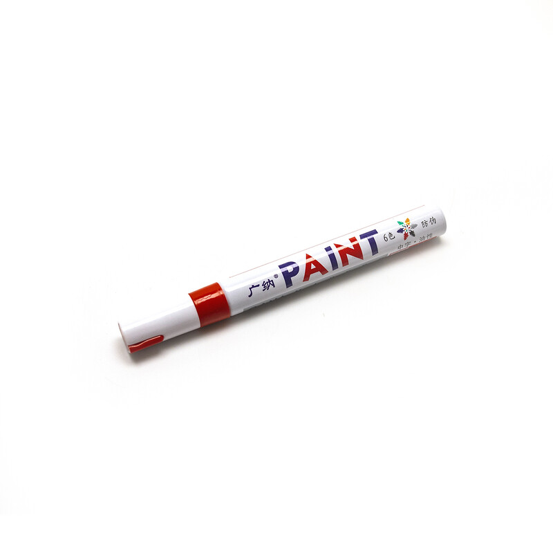 Red Tyre Marker Pen