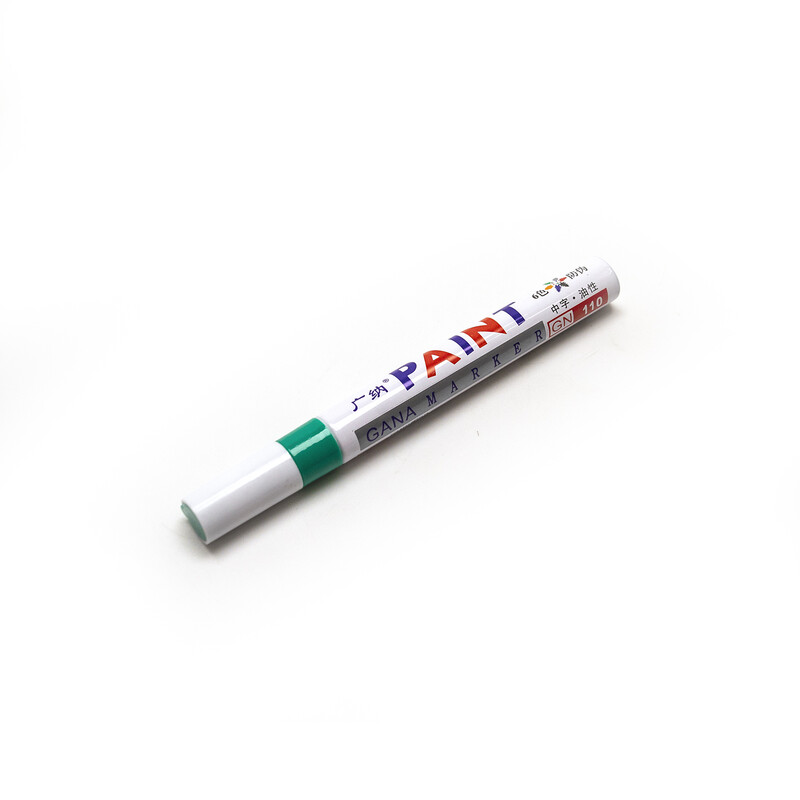 Green Tyre Marker Pen