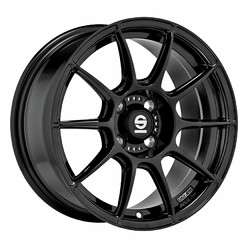 Sparco FF-1 15x7" 4x100 ET35, Gloss Black