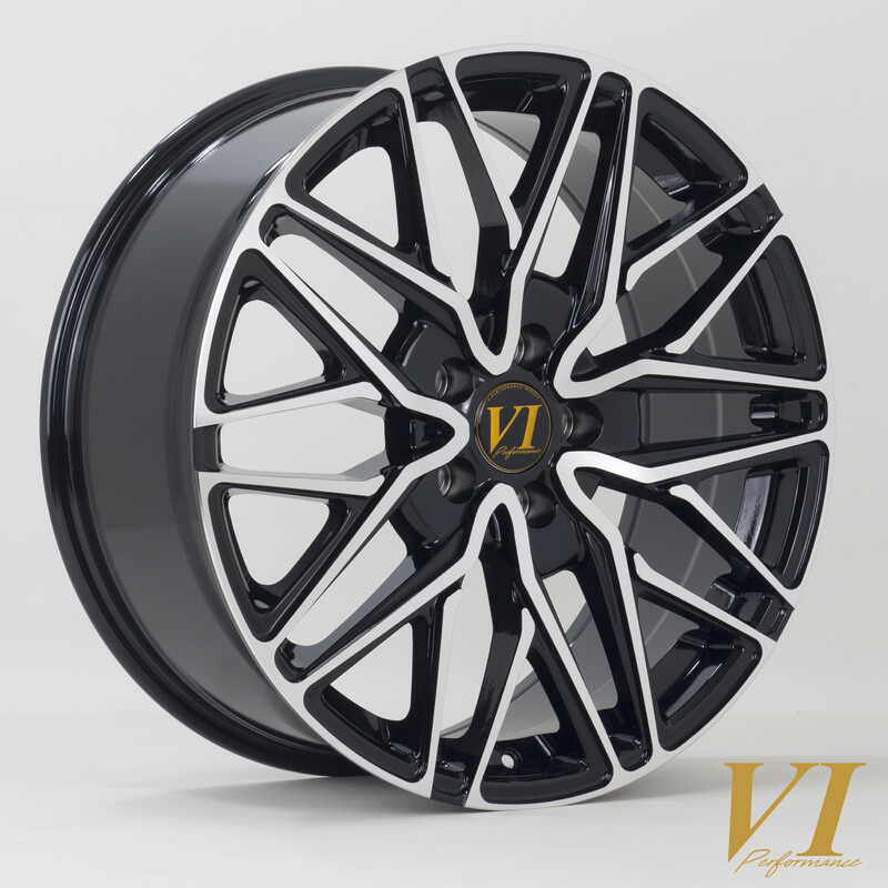 Rota Loaded 20x8.5" 5x160 ET50, Black, Machined Face