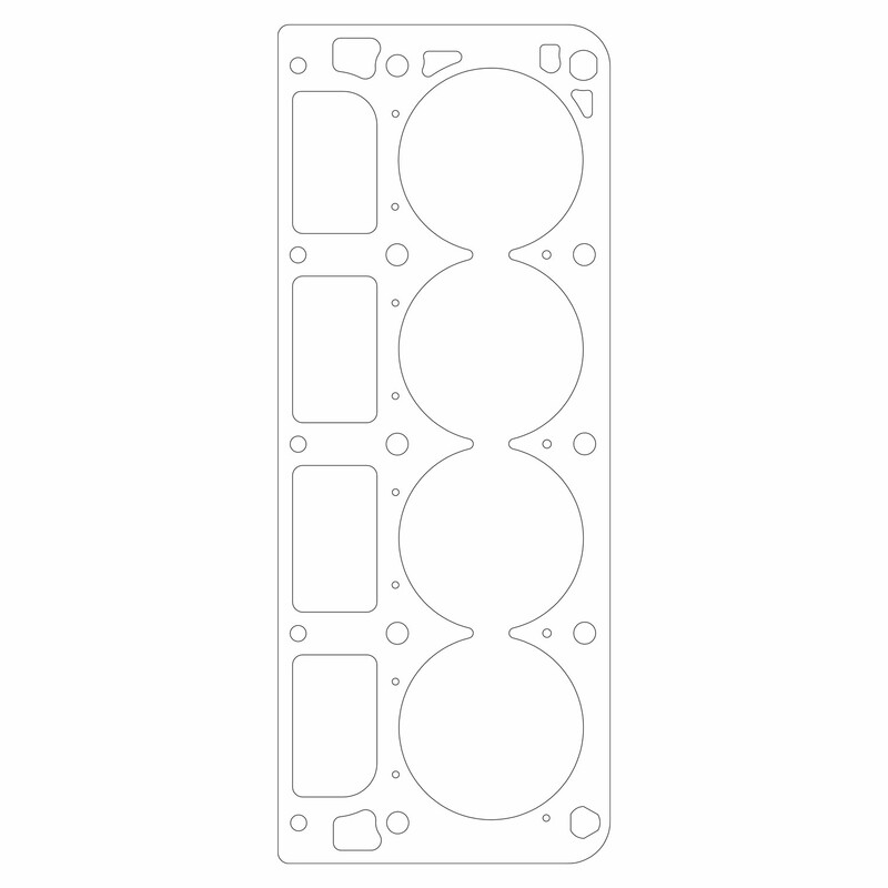 Athena Reinforced Head Gasket for Chevrolet V8 6.0L (364ci, VIN U, 99-00)