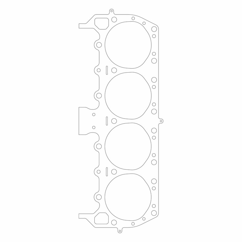 Athena Reinforced Head Gasket for Chrysler V8 361-440ci
