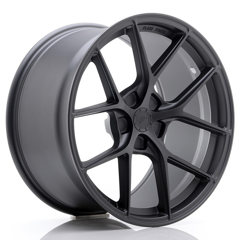 Japan Racing SL-01 Super Light 19x10.5" (5 hole custom PCD) ET25-40, Gunmetal