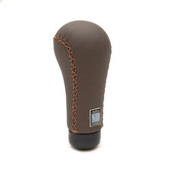 Nardi Prestige Shift Knob in Brown Leather