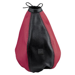 Nardi Gear Gaiter in Black & Red Leather