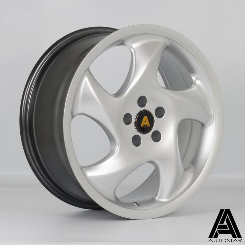 Autostar Twist 17x7.5" 4x100 ET35, Silver