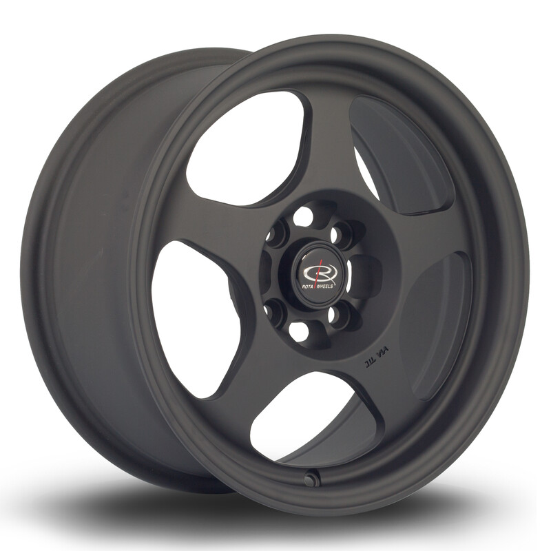 Rota Slipstream 15x7" 5x114.3 ET40, Flat Black