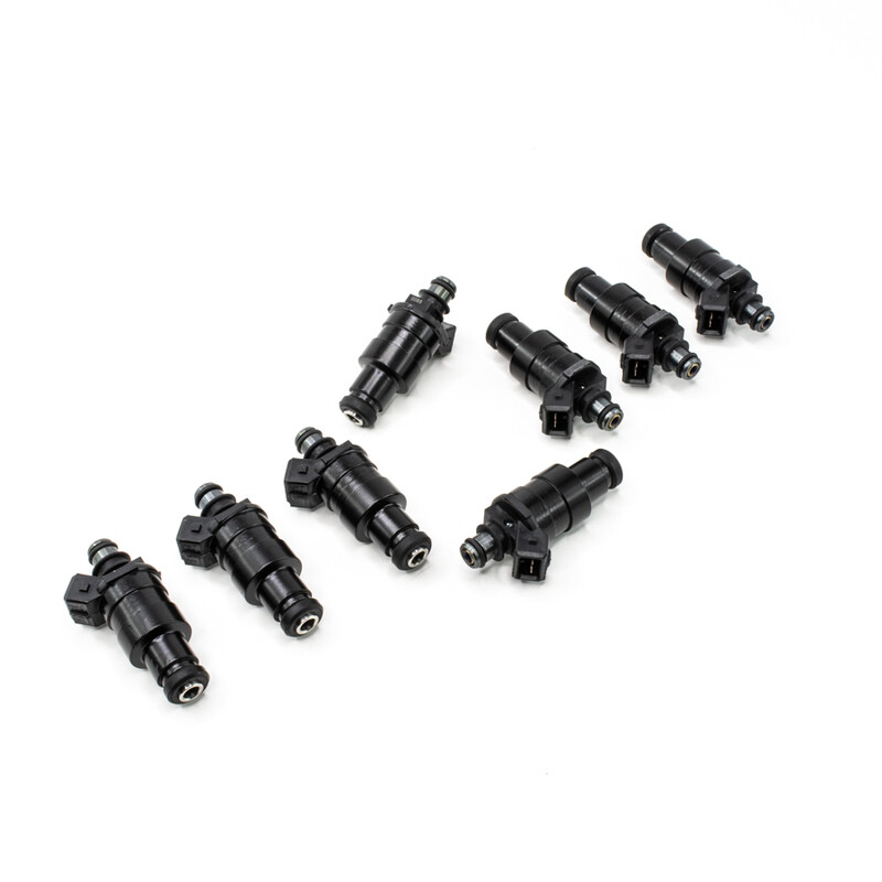 Set of 8 Deatschwerks Top Feed Universal Injectors Ø11 | 1200 cc/min