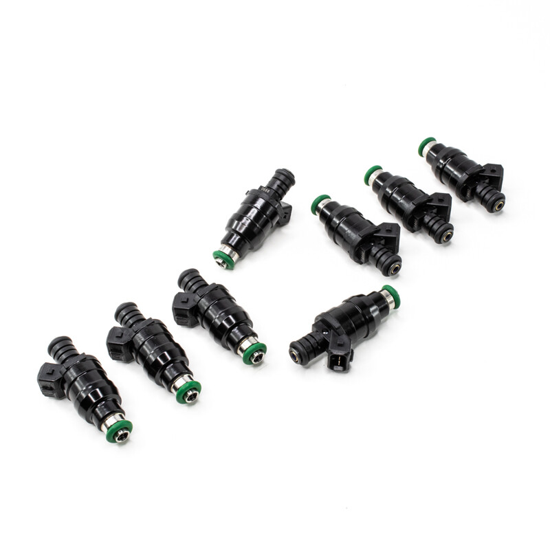Set of 8 Deatschwerks Top Feed Universal Injectors Ø14 | 1000 cc/min