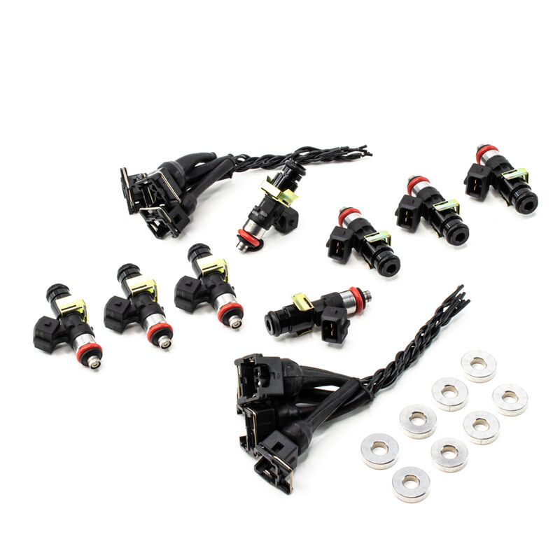 Deatschwerks 1500 cc/min Injectors for GMC Sierra V8 Vortec (00-13)