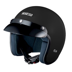 Flat Black Sparco Club J-1 Helmet