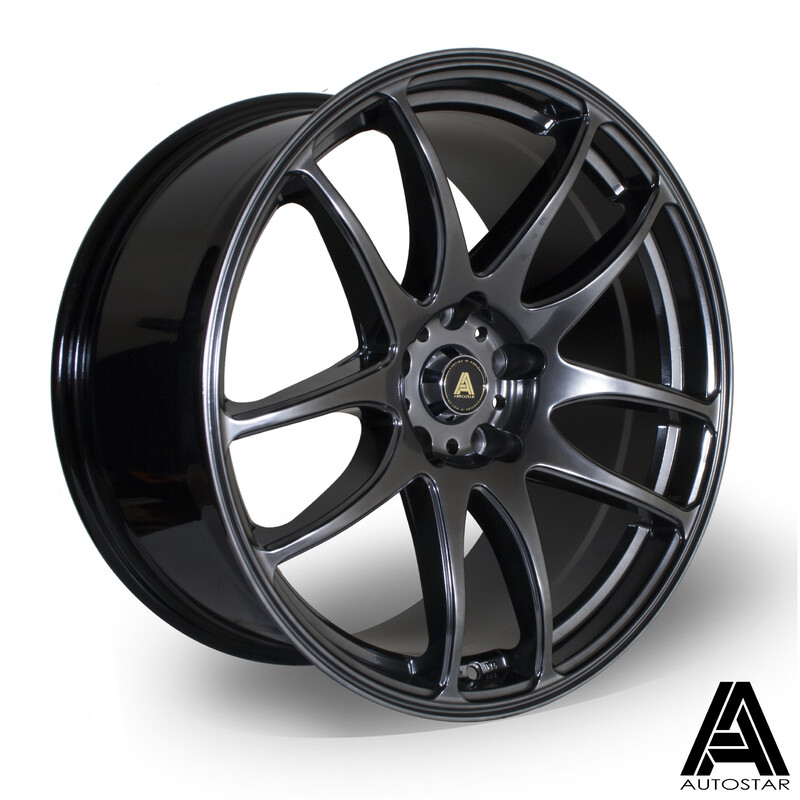 Autostar A510 19x9.5" 5x120 ET30, Hyper Black