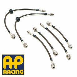 Goodridge Braided Brake Hoses for BMW E9X AP Racing Calipers, inc. M3 (05-12)