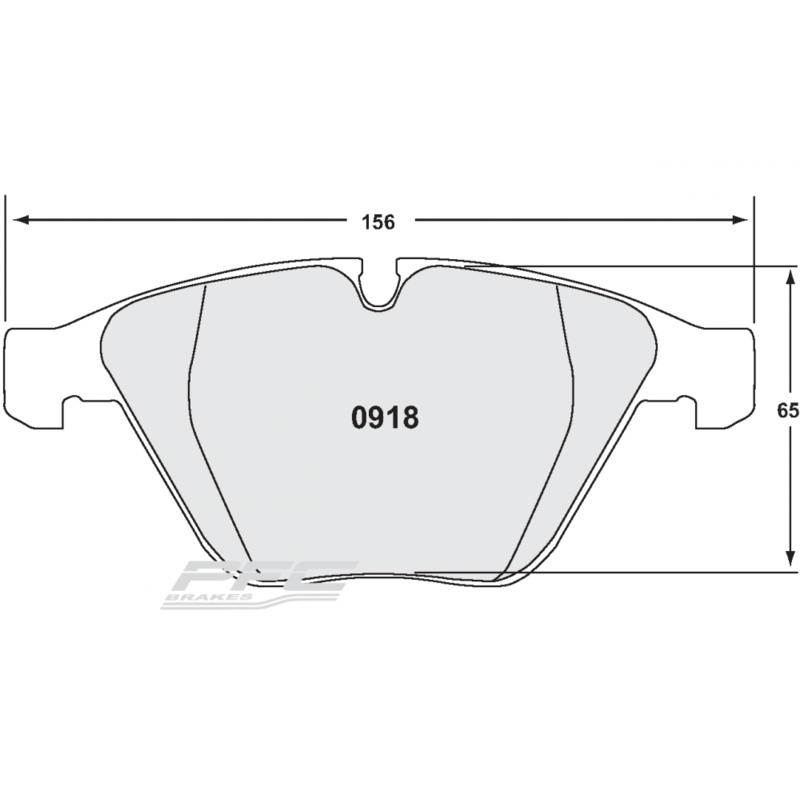 PFC 08 Front Brake Pads for BMW M3 E9X (07-13)