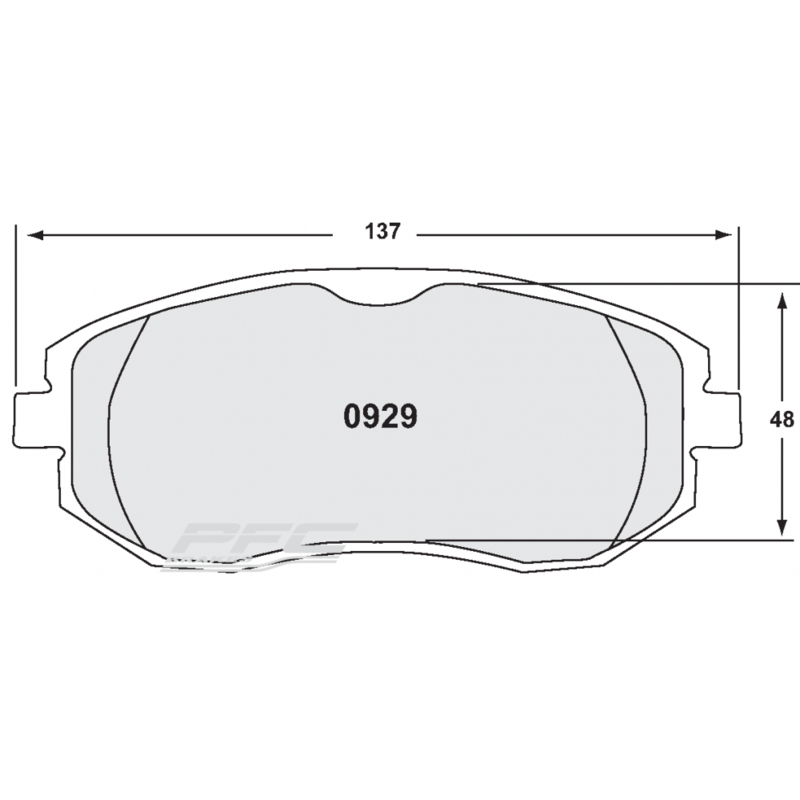 PFC 332 Front Brake Pads for Toyota GT86