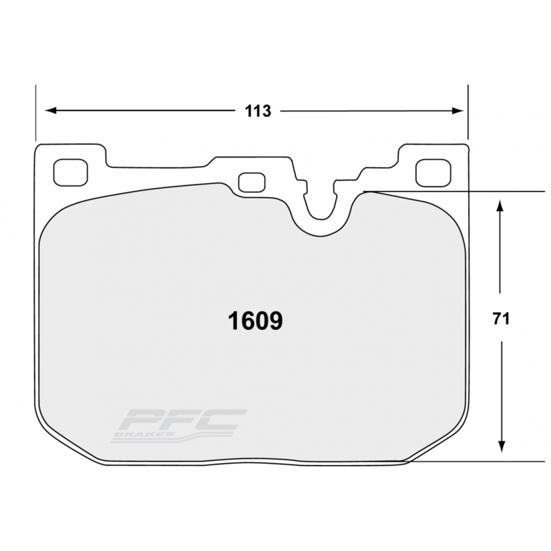 PFC 11 Front Brake Pads for BMW M4 F82 / F83