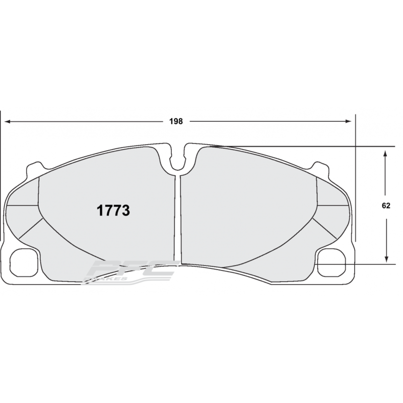 PFC 331 Front Brake Pads for Porsche 991 GT3