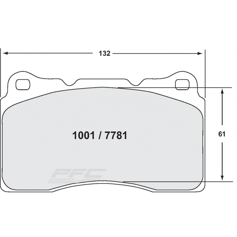 PFC 331 Front Brake Pads for Renault Megane 3 RS