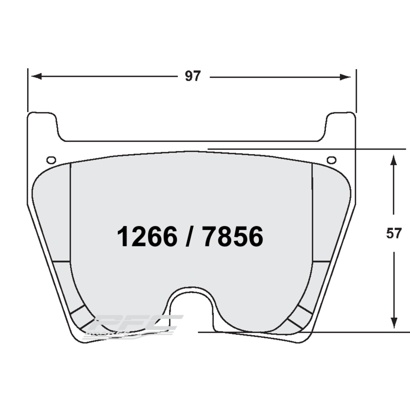 PFC Z-Rated Front Brake Pads for Audi R8