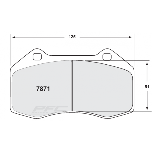 PFC 13 Front Brake Pads for Renault Megane 3 RS Official Performance