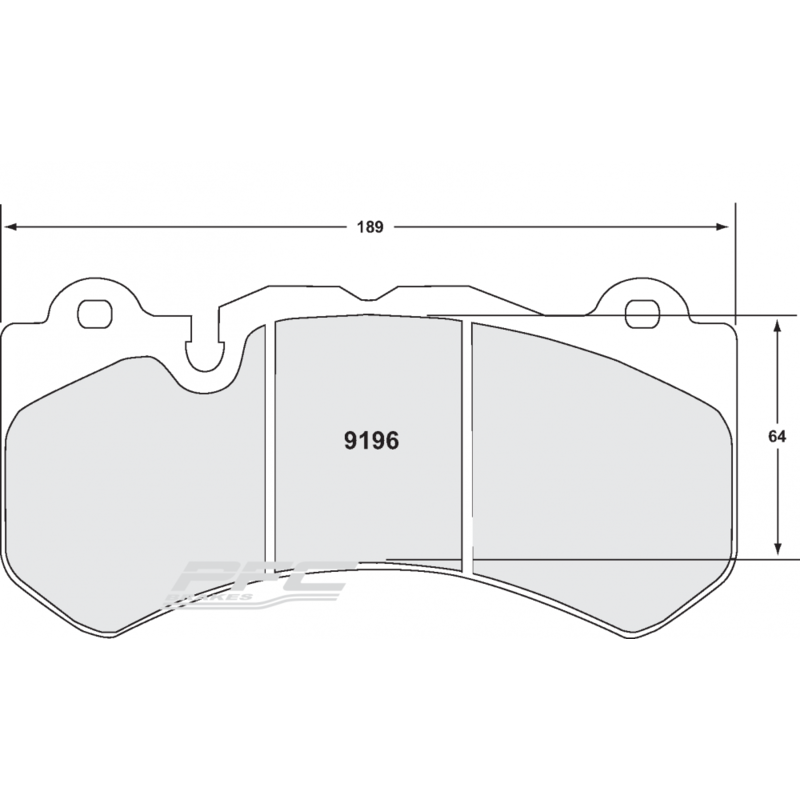 PFC 01 Front Brake Pads for Nissan GT-R