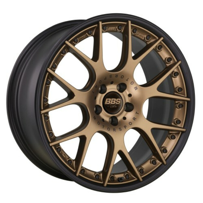 BBS CH-RII 22x10.5" 5x112 ET15, Bronze & Black